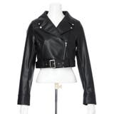 2wayコンパクトペプラムライダースジャケット | LIPSERVICE | 詳細画像45 