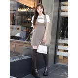 カーブネックタイトジャンスカワンピース | LIPSERVICE | 詳細画像6 