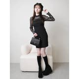 カーブネックタイトジャンスカワンピース | LIPSERVICE | 詳細画像9 