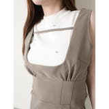 カーブネックタイトジャンスカワンピース | LIPSERVICE | 詳細画像27 