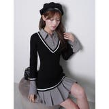 シャツドッキングプリーツワンピース | LIPSERVICE | 詳細画像44