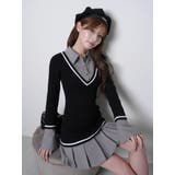 シャツドッキングプリーツワンピース | LIPSERVICE | 詳細画像45