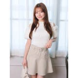 インナーショーパン付ベルトSETフレアスカート | LIPSERVICE | 詳細画像8 