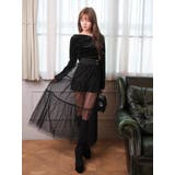 2wayショーパン付チュールフレアスカート | LIPSERVICE | 詳細画像17