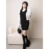 レオパードアンサンブルニット | LIPSERVICE | 詳細画像2 