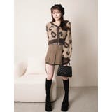 レオパードアンサンブルニット | LIPSERVICE | 詳細画像17 