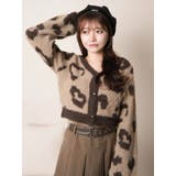 レオパードアンサンブルニット | LIPSERVICE | 詳細画像23 