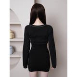 チェーンステッチクラシカルワンピース | LIPSERVICE | 詳細画像8 