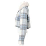 ファーカラーシャギーチェックジャケット | LIPSERVICE | 詳細画像25 