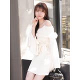 ジュエルチェーンファーオフショルニットワンピース | LIPSERVICE | 詳細画像6