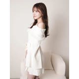 ジュエルチェーンファーオフショルニットワンピース | LIPSERVICE | 詳細画像15