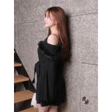 ジュエルチェーンファーオフショルニットワンピース | LIPSERVICE | 詳細画像24