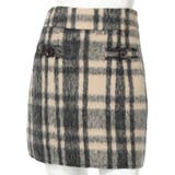 シャギーチェック台形スカート | LIPSERVICE | 詳細画像24