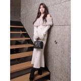 ファーオフショルボタンニットワンピース | LIPSERVICE | 詳細画像20 