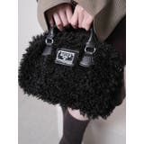 ブラック | プードルボアミニボストンバッグ | LIPSERVICE