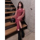 デコルテオープンドッキングニットワンピース | LIPSERVICE | 詳細画像45 