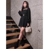 レースドッキングフレアワンピース | LIPSERVICE | 詳細画像12 