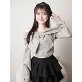 リボンオフショルロングスリーブトップス | LIPSERVICE | 詳細画像80 