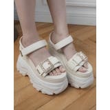 BIGビジュースポーツサンダル | LIPSERVICE | 詳細画像1 