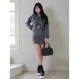 Jewelデニムクロップドジャケット | LIPSERVICE | 詳細画像24 