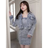 Jewelデニムキャミワンピース | LIPSERVICE | 詳細画像4 