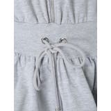 オープンショルダースウェットフーディーワンピース | LIPSERVICE | 詳細画像42