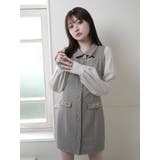 ミックス１ | デコルテオープンクラシカルワンピース | LIPSERVICE