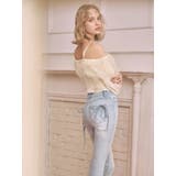 キルティングポケットフレアデニムパンツ | LIPSERVICE | 詳細画像21 