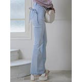 キルティングポケットフレアデニムパンツ | LIPSERVICE | 詳細画像29 