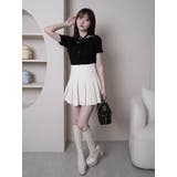 ツイードプリーツスカート | LIPSERVICE | 詳細画像2 