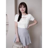 ツイードプリーツスカート | LIPSERVICE | 詳細画像8 