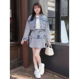 Jewelデニムプリーツスカート | LIPSERVICE | 詳細画像9