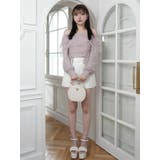 チュールギャザーオフショルトップス | LIPSERVICE | 詳細画像8 