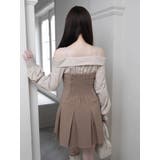 オフショルシャツレイヤードライクワンピース | LIPSERVICE | 詳細画像21