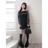 オフショルシャツレイヤードライクワンピース | LIPSERVICE | 詳細画像23