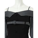 オフショルシャツレイヤードライクワンピース | LIPSERVICE | 詳細画像31