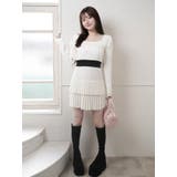 ジュエルティアードフレアワンピース | LIPSERVICE | 詳細画像7 