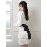 ジュエルティアードフレアワンピース | LIPSERVICE | 詳細画像12 