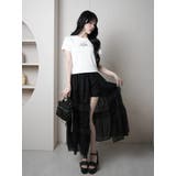 2wayティアードロングスカート | LIPSERVICE | 詳細画像2 