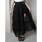 2wayティアードロングスカート | LIPSERVICE | 詳細画像6 