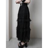 2wayティアードロングスカート | LIPSERVICE | 詳細画像7 