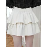 インナーショーパン付フリルティアードスカート | LIPSERVICE | 詳細画像7 