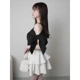 インナーショーパン付フリルティアードスカート | LIPSERVICE | 詳細画像20 