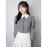 デコルテオープンロングスリーブブラウス | LIPSERVICE | 詳細画像12 