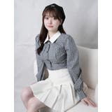 デコルテオープンロングスリーブブラウス | LIPSERVICE | 詳細画像16 