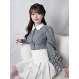 デコルテオープンロングスリーブブラウス | LIPSERVICE | 詳細画像17 