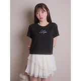 LIPロゴアクセントTシャツ | LIPSERVICE | 詳細画像32 