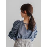ギャザーショルダーデニムブラウス | LADYMADE | 詳細画像5 