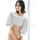 シャツレイヤードボリュームスリーブニット | LADYMADE | 詳細画像9