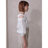 オフショルレイヤードブラウス | LADYMADE | 詳細画像3 